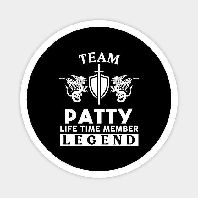 Patty Name T Shirt - Patty Life Time Member Legend Gift Item Tee Magnet by unendurableslemp118